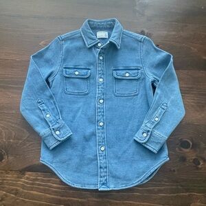 Crewcuts Soft Denim Button Down Shirt